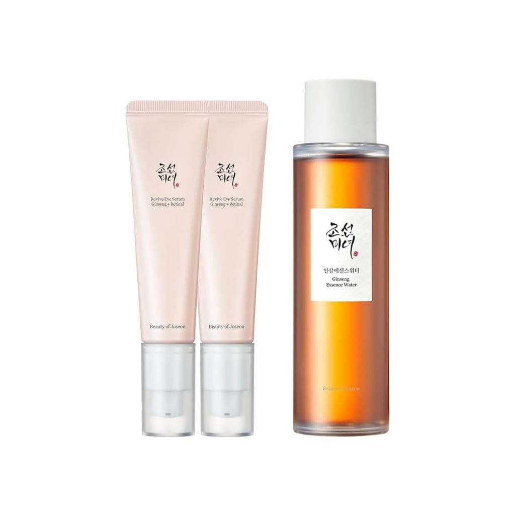 Sérum para Olhos Revive da Beauty of Joseon com Retinal e Niacinamida (30ml, 1.01 fl.oz.) x 2 unidades com Água Essencia