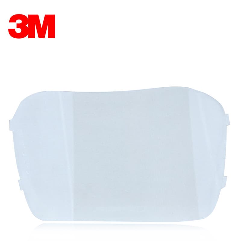3M 100V máscara de soldagem acessórios anti-risco anti-impacto anti-arco escurecimento tela folha de proteção externa