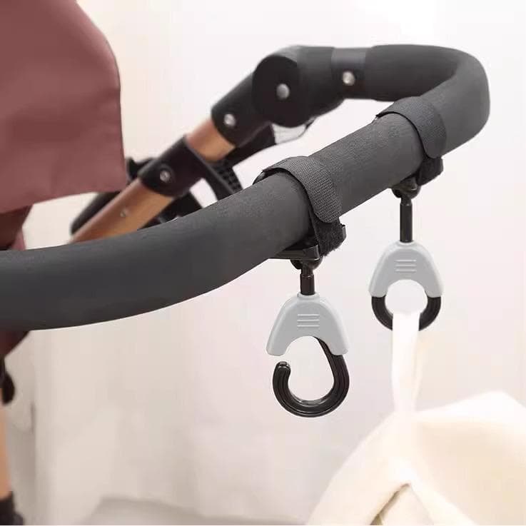 Carrinho de bebê carrinho de bebê gancho fivela saco gancho andando bebê ferramenta útil crianças bebê bb acessórios arm