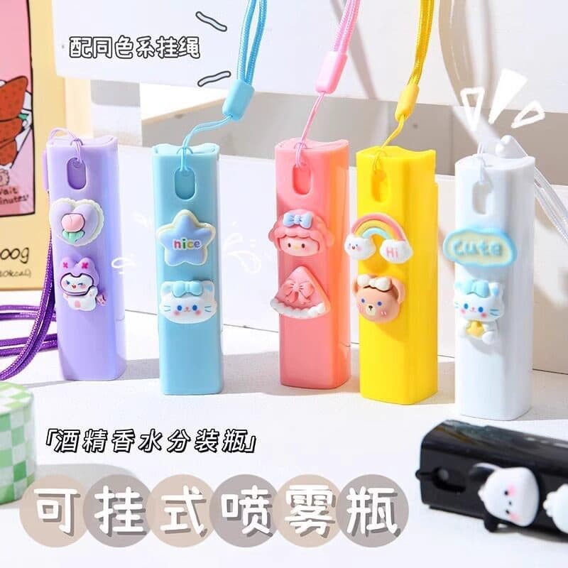 Mini garrafa de água, pulverizador de névoa para hidratação infantil, garrafa de spray fofa para alunos do ensino fundam