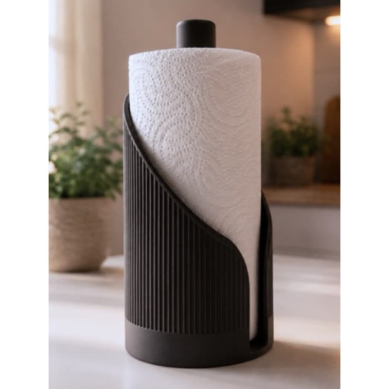 Porta Papel Toalha de Bancada Decorativo Organizador Cozinha Moderno Impresso em 3D