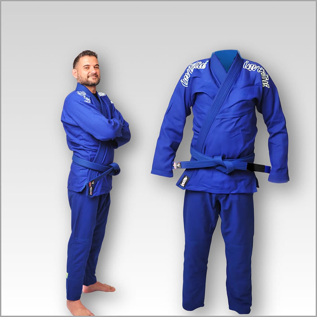 Kimono Azul Jiu Jitsu - Invictus Classic..