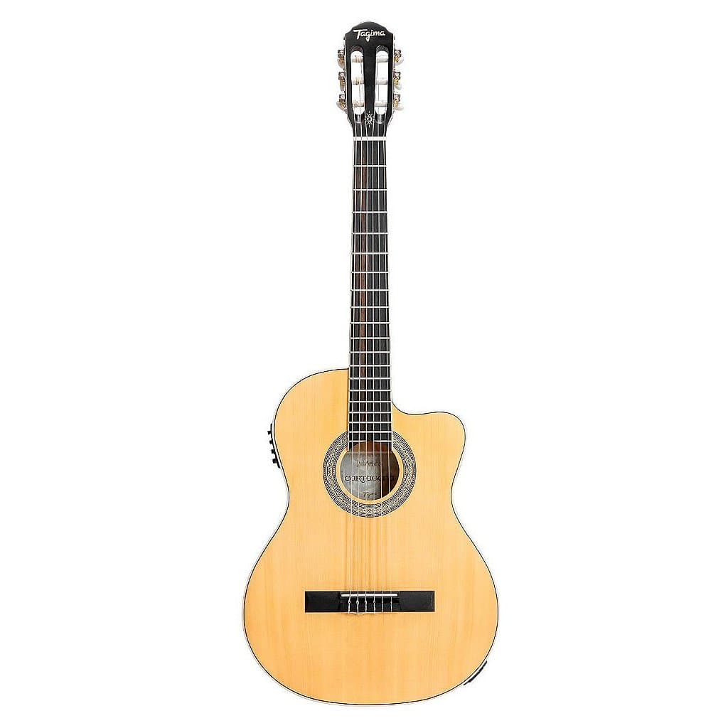 Violão Elétrico Tagima Cartagena Flat Nylon Natural
