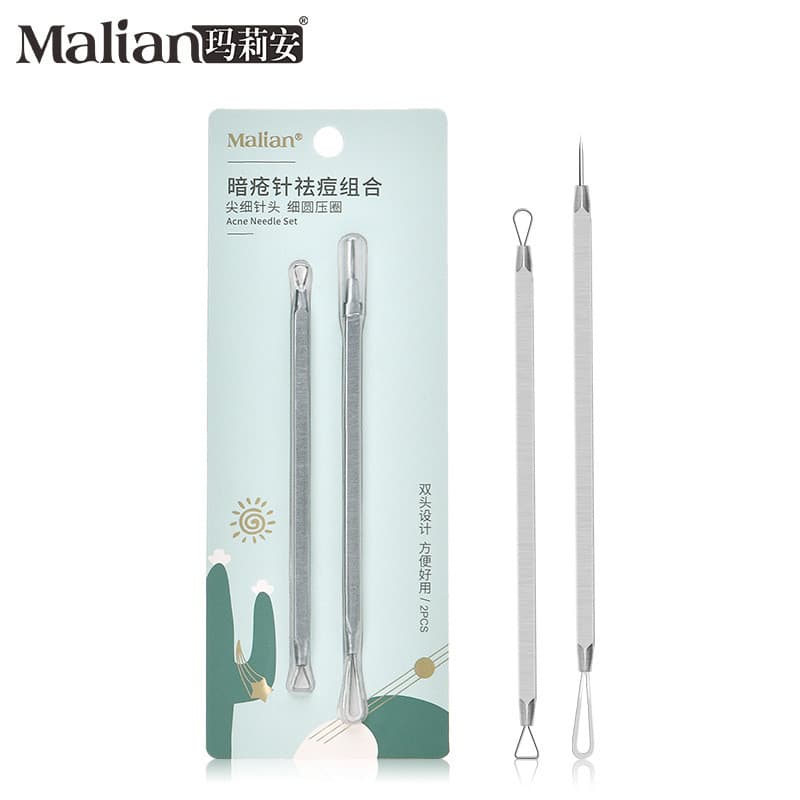 Marian Acne Agulha Acne Agulha Remoção de Acne Agulha de Acne Arranhões Cravos Salão de Beleza Dedicado Acne Picking Fer