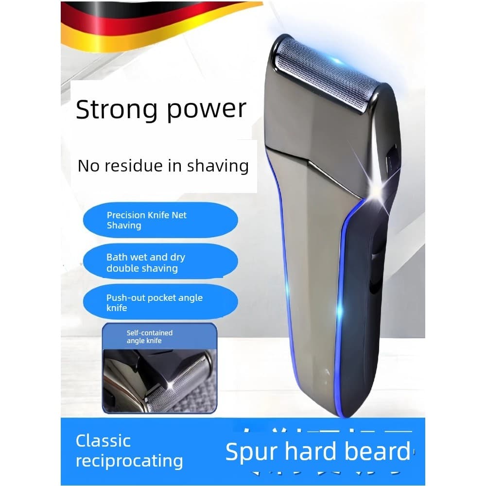 barbeador eletrico masculino Barbeador elétrico de qualidade alemã, barbeador alternativo à moda antiga, navalha Ultra l
