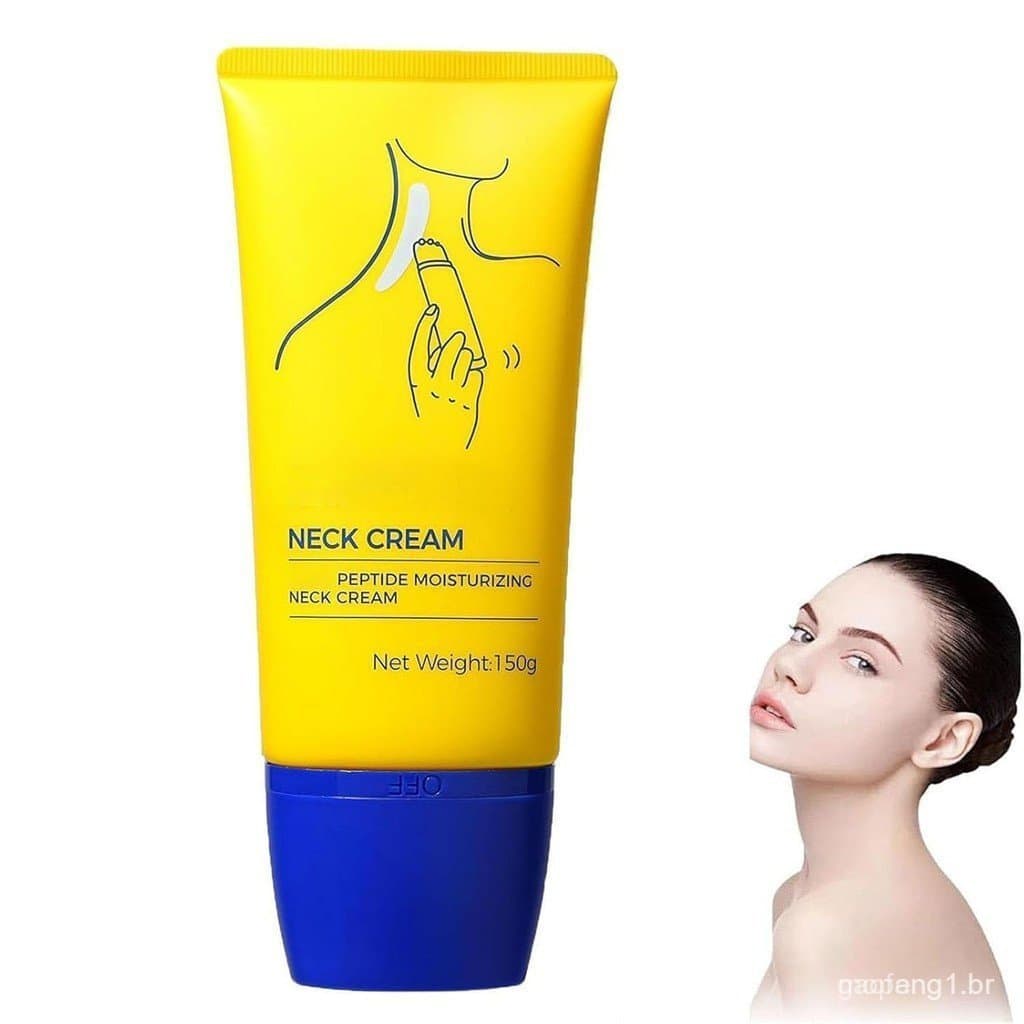 Creme para Pescoço Zhai, creme anti-envelhecimento e firmador para o pescoço, produto de cuidado hidratante e firmador q