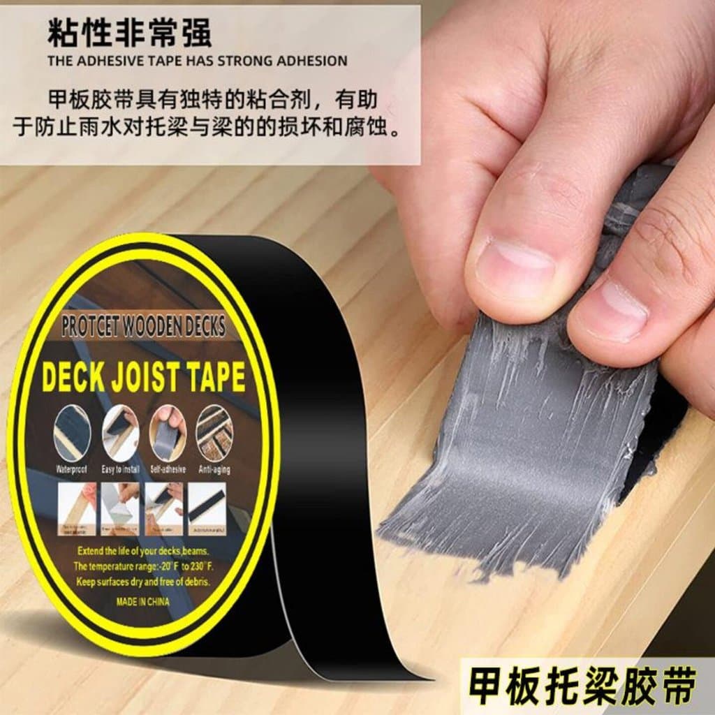 Fita de feixe de suporte, Deck de alta viscosidade, reparo de telhado de piscina, anticorrosão, à prova d'água, resisten