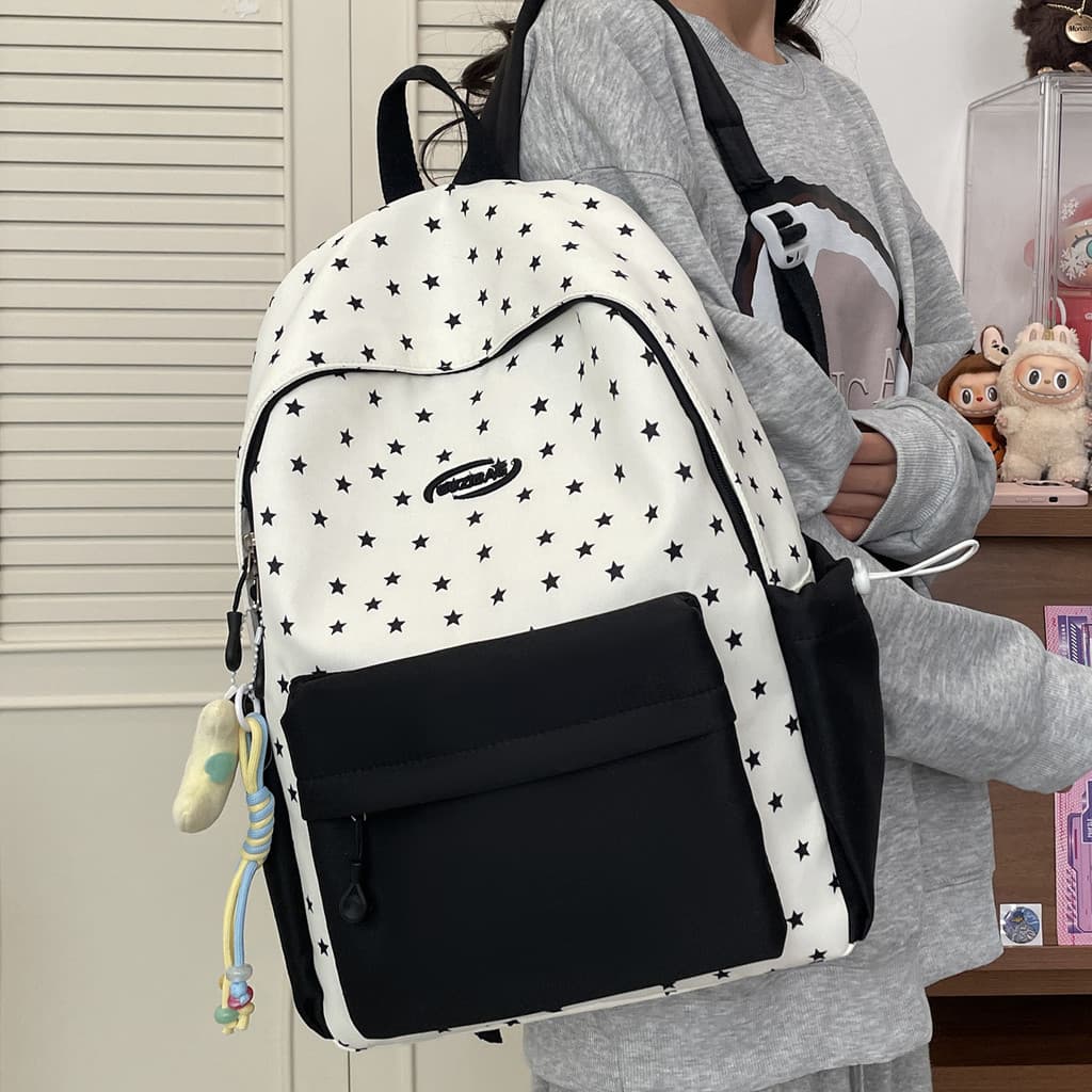 Verão 2026 novo estilo mochila ins júnior meninas do ensino médio nicho impopular não-colisão estudantes da escola primá
