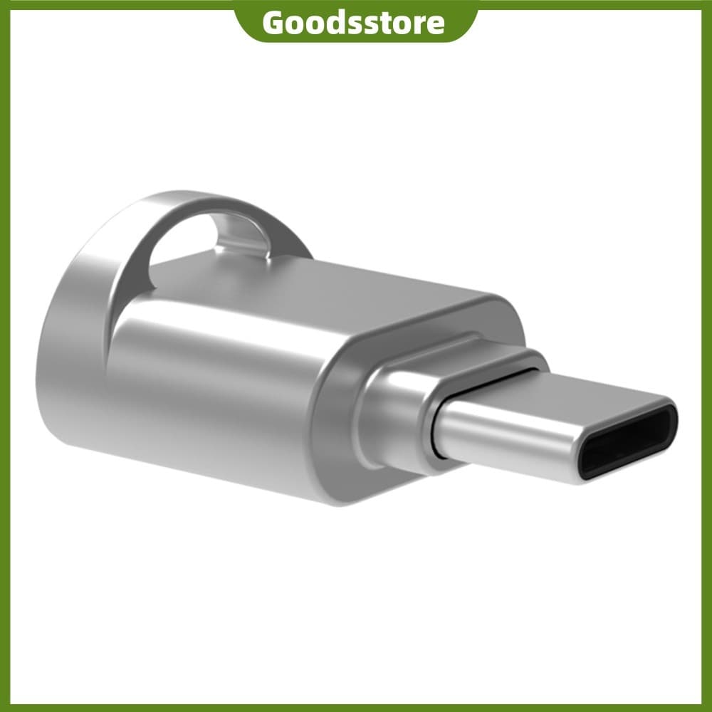 Mini Leitor De Cartão De Memória USB Tipo C OTG TF Para Telefone Tablet Laptop Desktop PC [Goodsstore.br]
