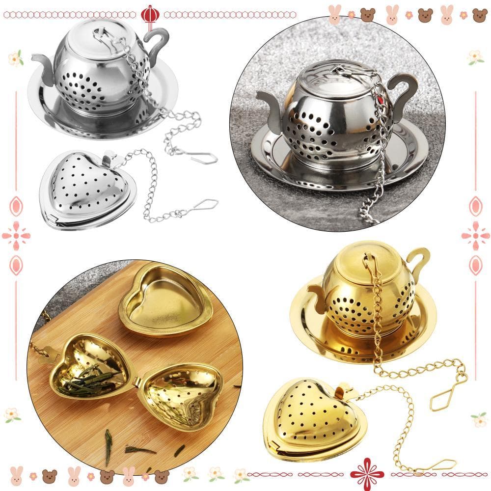 Tea Infuser Bola De Chá Mais Íngreme Em Aço Inoxidável