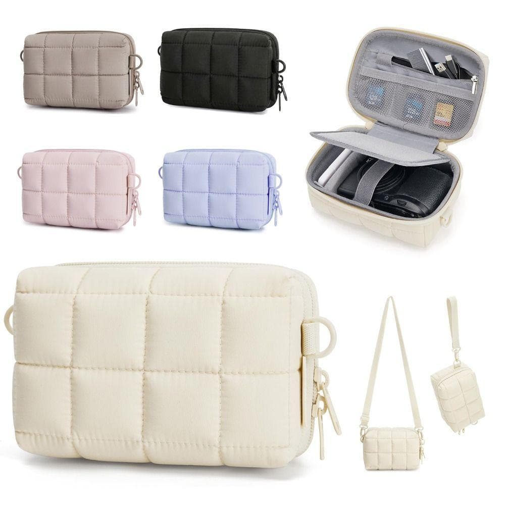 Câmera Digital MYRON1 , Bolsa De Inserção De Inchada Espessada , Crossbody Leve À Prova De Choque D'água