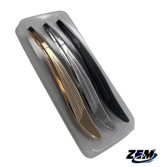 Kit 3 Pinças para Sobrancelhas Envio Imediato 0739