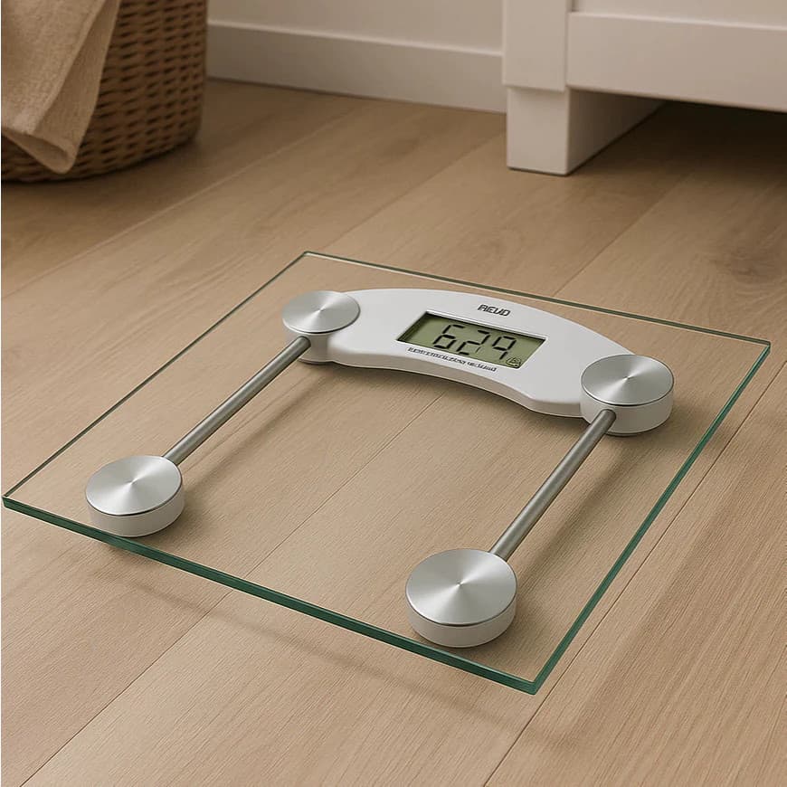 Balança Digital Eletrônica de Vidro 180kg Gordura Corporal Fitness Balanças Emagrecimento Saúde
