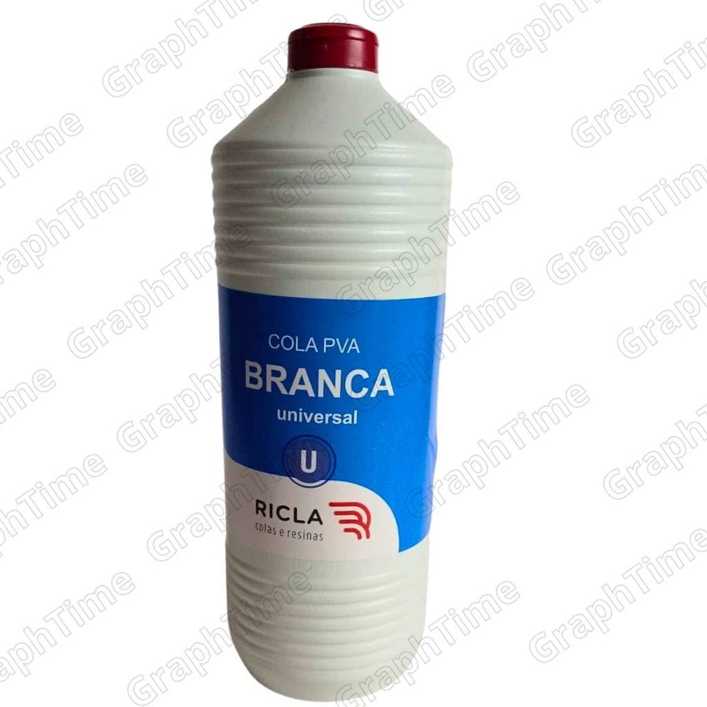 Cola PVA Branca 1  - Alta versatilidade em materiais porosos