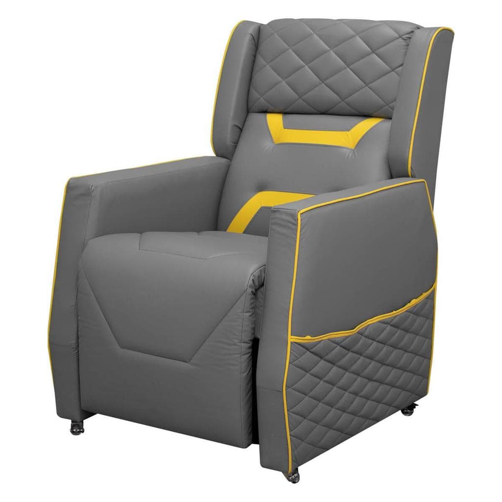 Poltrona Cadeira Gamer Thunder Reclinável em Courino