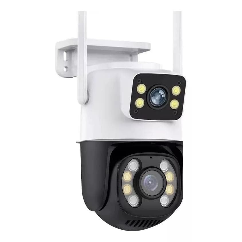 Câmera de Segurança Dupla Wi-fi Smart Angulo Duplo A28B 3mp Icsee