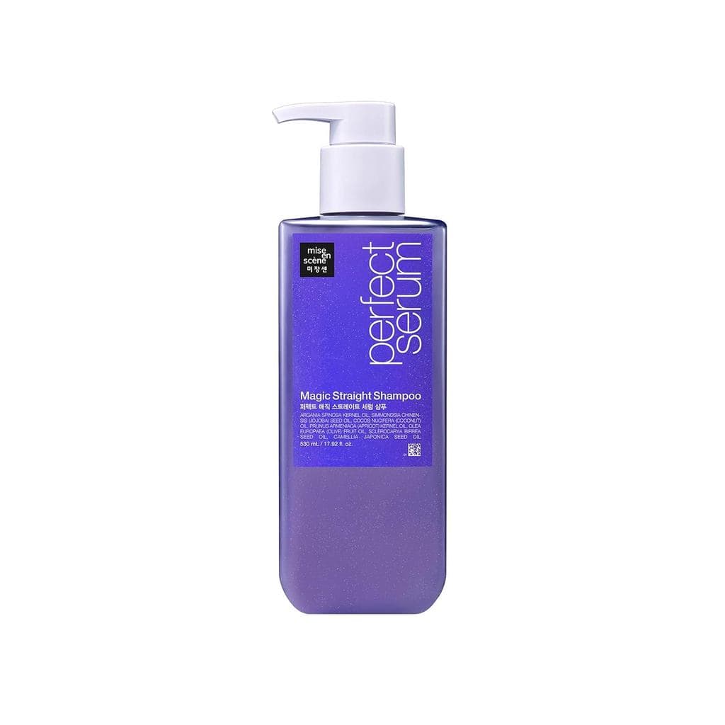 Mise En Scene Perfect Serum Magic Straight Shampoo |   Anti-frizz, Protetor Térmico, Efeito Alisador de Cabelo, Shampoo