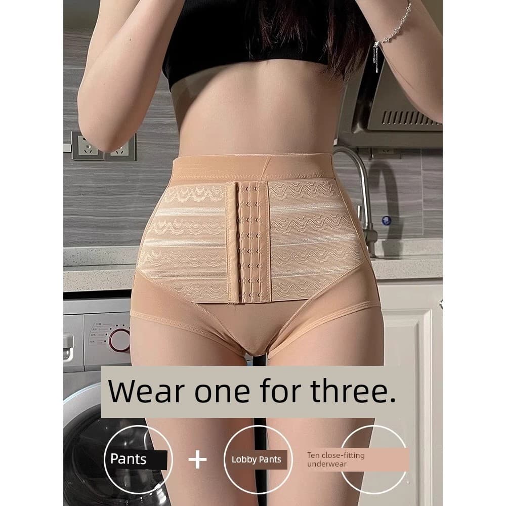 Calcinha alta com controle de barriga Calcinha cós alto modeladora Calcinha plus size cintura alta estreita par