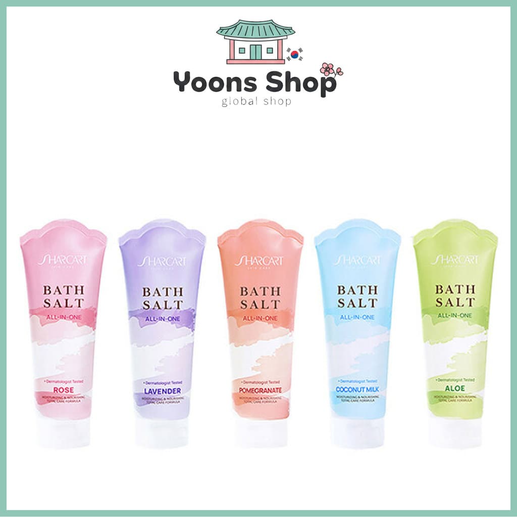 [SHARCART]  All-in-One Bath Salt 200g/Shampoo, scrub_From Korea