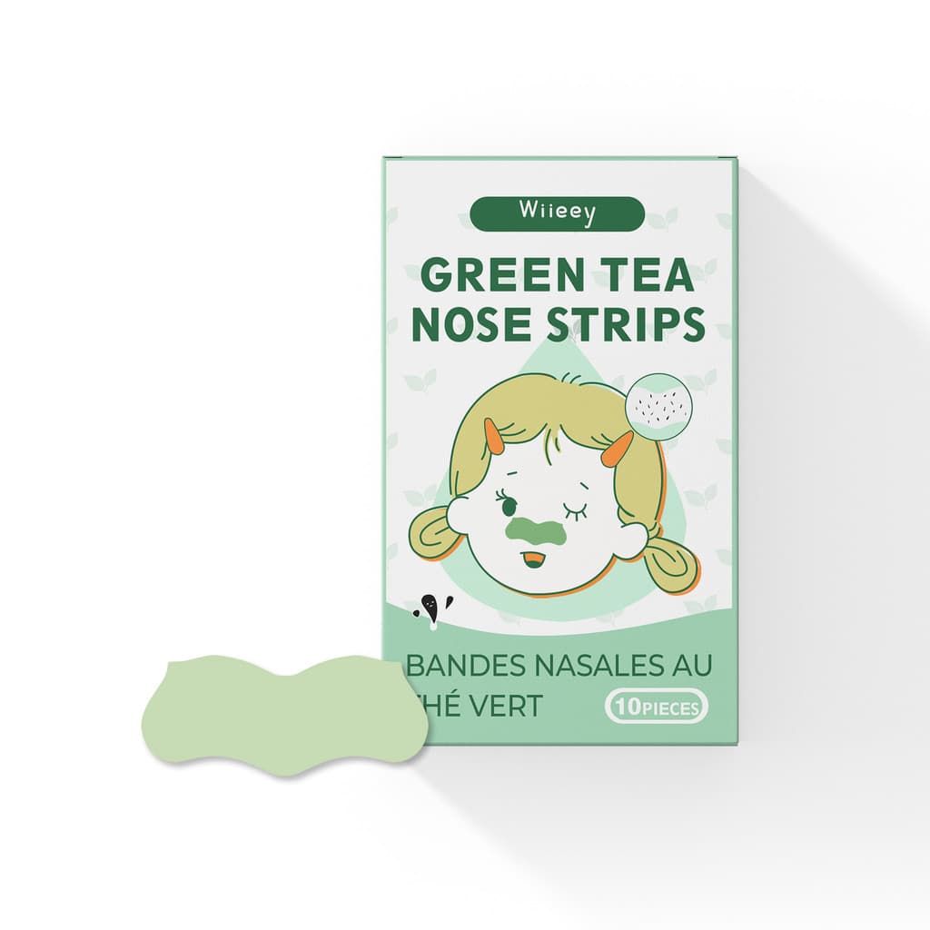 Wiieey Nasal Patch Care Series Limpeza Suavemente Poros Nariz T Zone Care Hidratante Adesivo para Cuidados com o Nariz