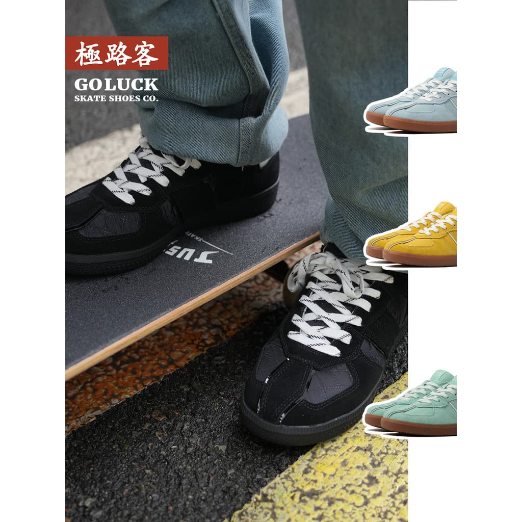 Jiluke novo estilo borda série Retro Casual masculino feminino estilo diário tênis de cano baixo Commuter sapatos de sol