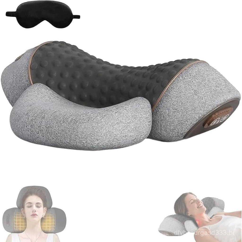 Almofada para pescoço e ombros Artuvate 3 em 1, espuma de memória ergonômica, com funções de aquecimento e tração, pode