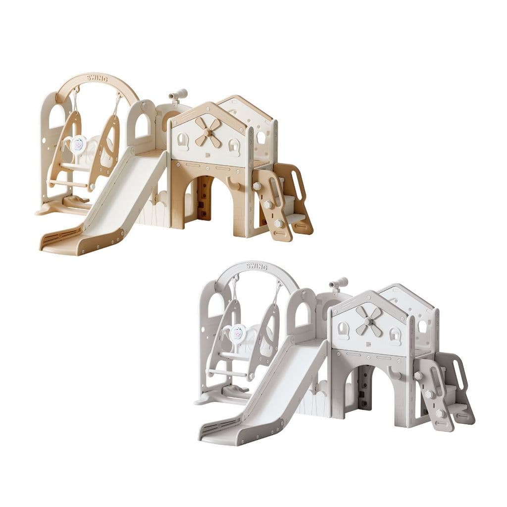 Playground Infantil Completo Balanço Escorregador Escada Túnel Adventure Maxi Toys
