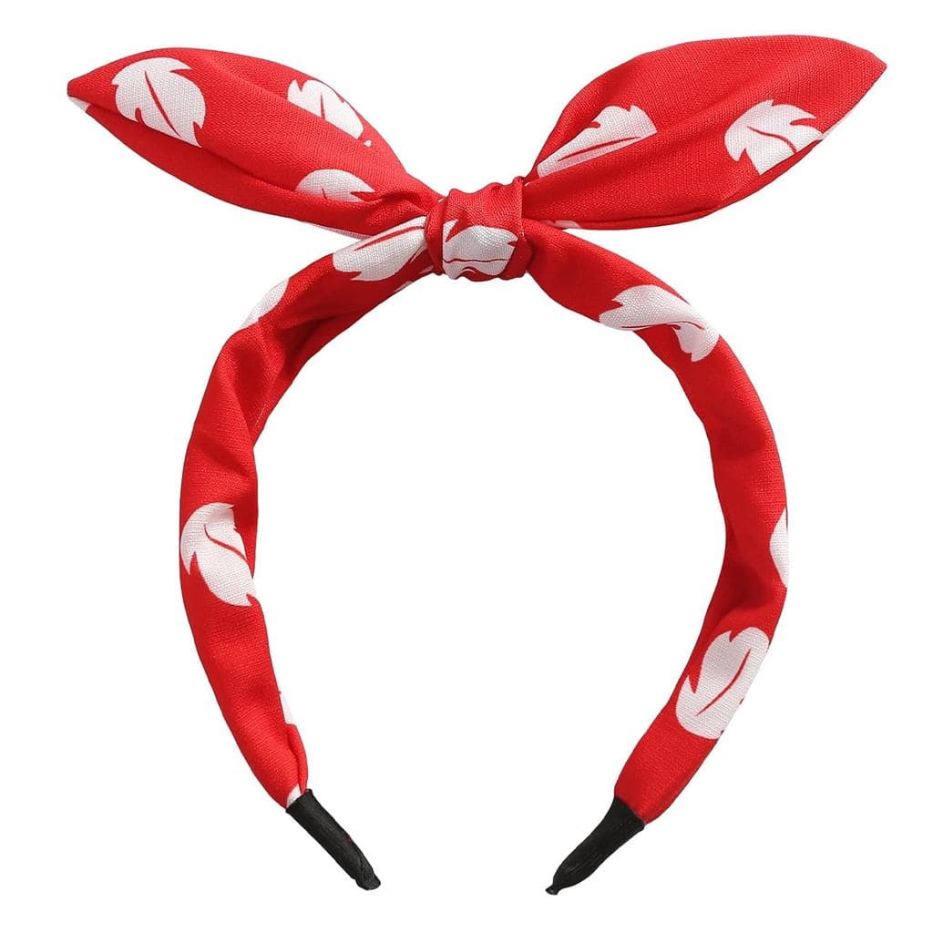 Tiara Havaiana Nuolich com Laço, Acessório de Cabelo com Folhas Tropicais para Fantasia de Halloween, Acessório de Cabel