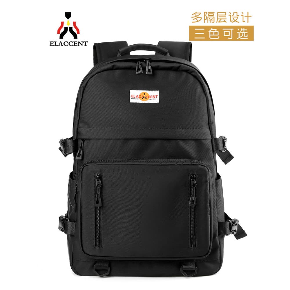 Mochila masculina moda na moda estudantes universitários do ensino médio Casual mochila de lona saco do computador viage
