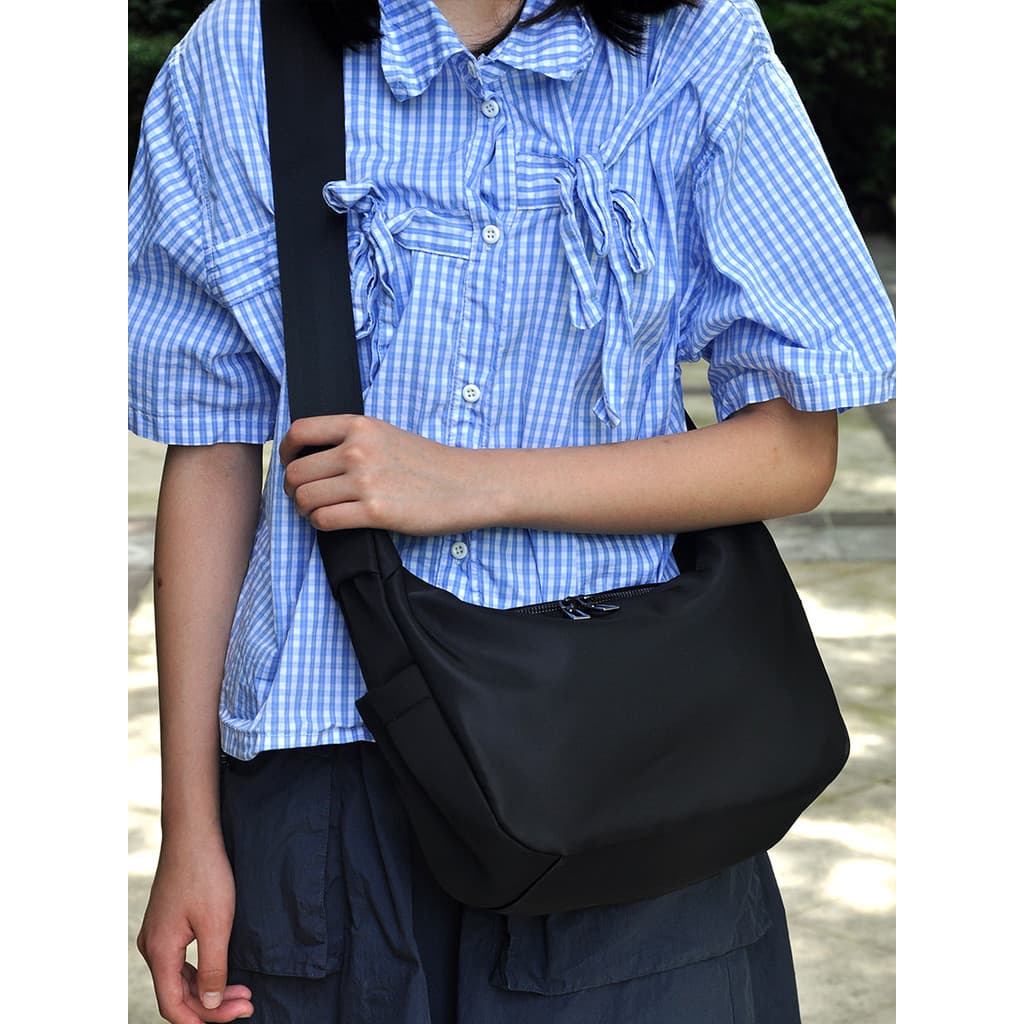 2025 novo estilo Oxford pano mensageiro saco feminino grande capacidade bolsa de ombro Casual All-Match bolinho saco lev