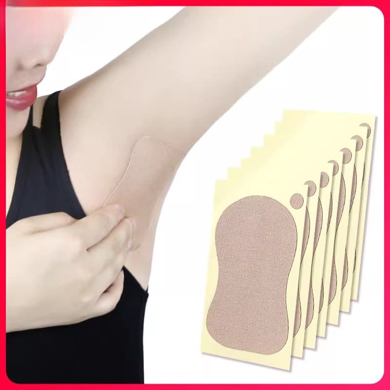 Axilas invisível Ultra-fino axilas absorvente de suor remendo Anti-transpirante verão axilas Od