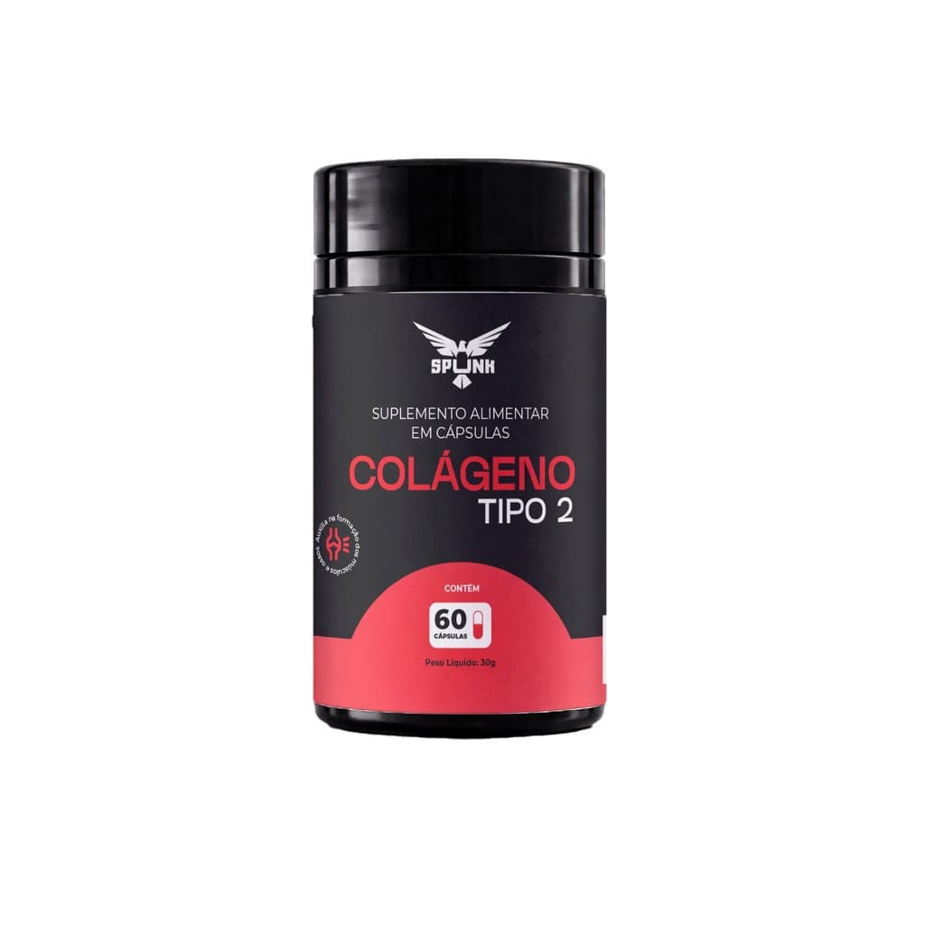 Colágeno Tipo 2 Spunk 40mg 60 Doses
