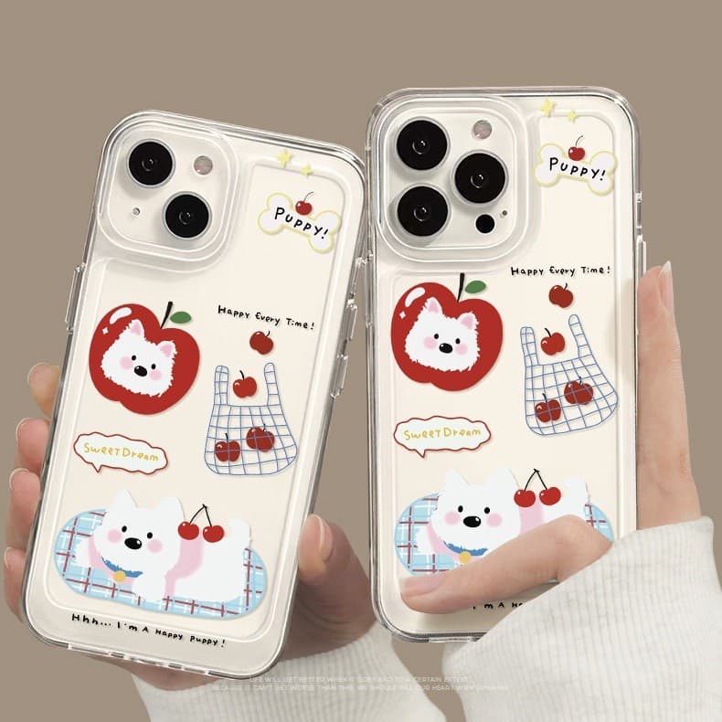 Filhote de cachorro dormindo adequado para Apple 17ProMax caso de telefone novo iphone16 High-End sentimento 15 dos dese