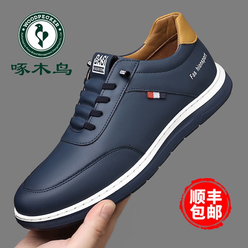 Woodpecker sapatos masculinos outono novo estilo esportes sapatos casuais masculinos na moda All-Match tênis masculinos
