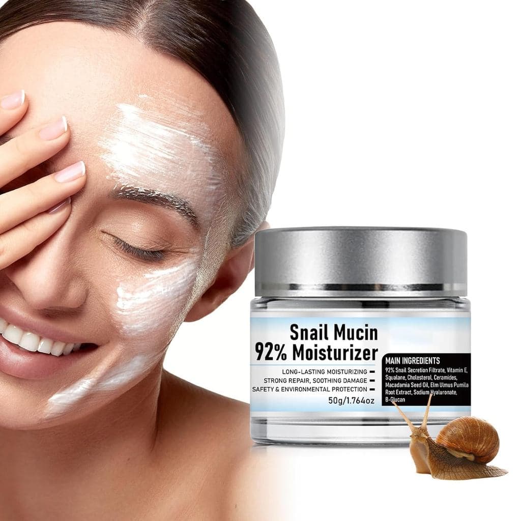 Mucus de Caracol Original, Creme de Mucus de Caracol Original, Creme Hidratante para o Rosto, Creme para Manchas Escuras