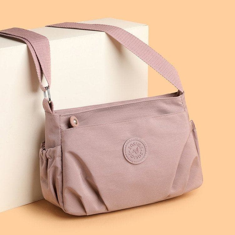 Bolsa feminina Oxford pano saco do telefone móvel Casual Multi-camada saco do mensageiro All-Match grande capacidade mod