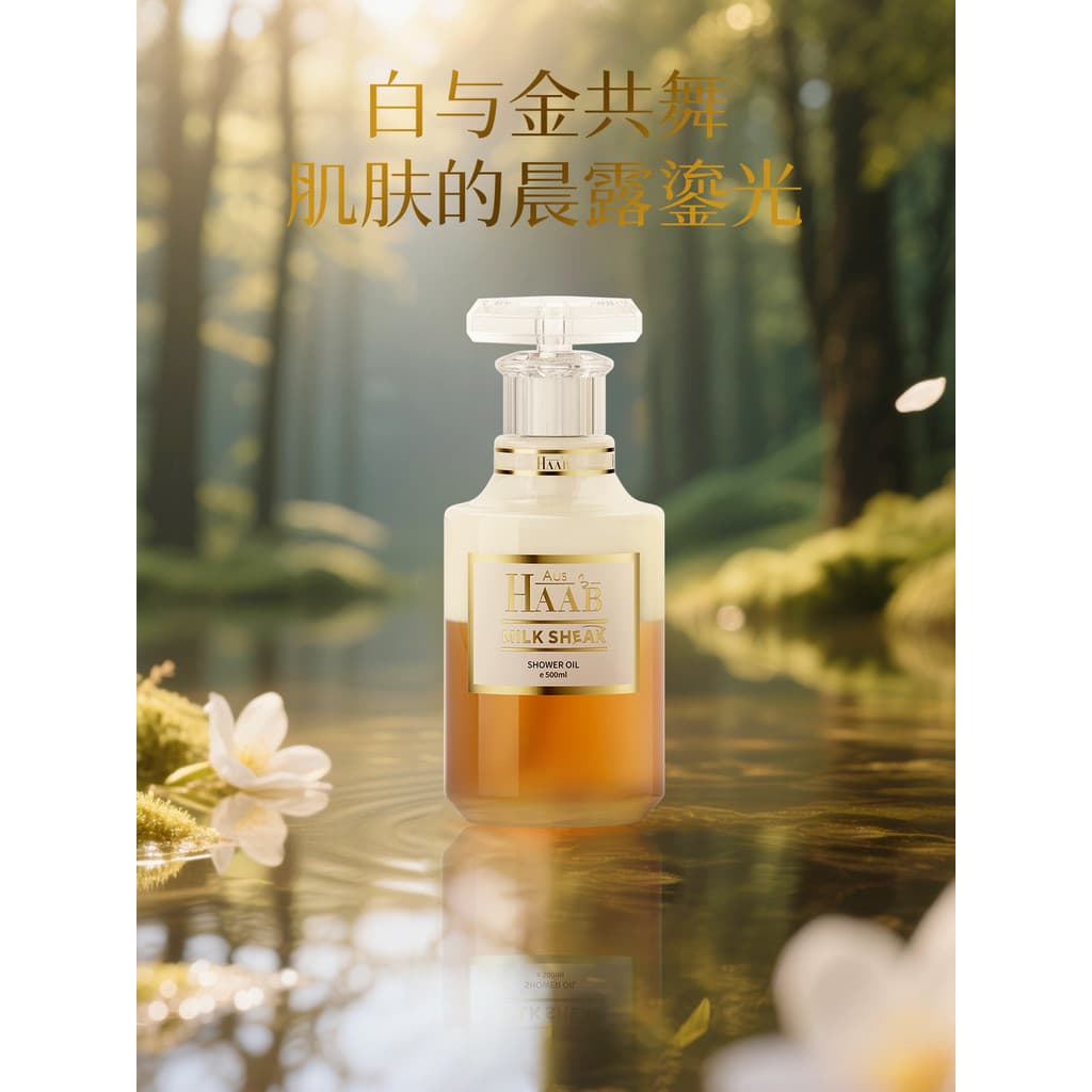 G Ótimo uso!Australian Habu HAAB Shower Milkshake Gel de banho Fragrância de longa duração Fragrância hidratante Fragrân