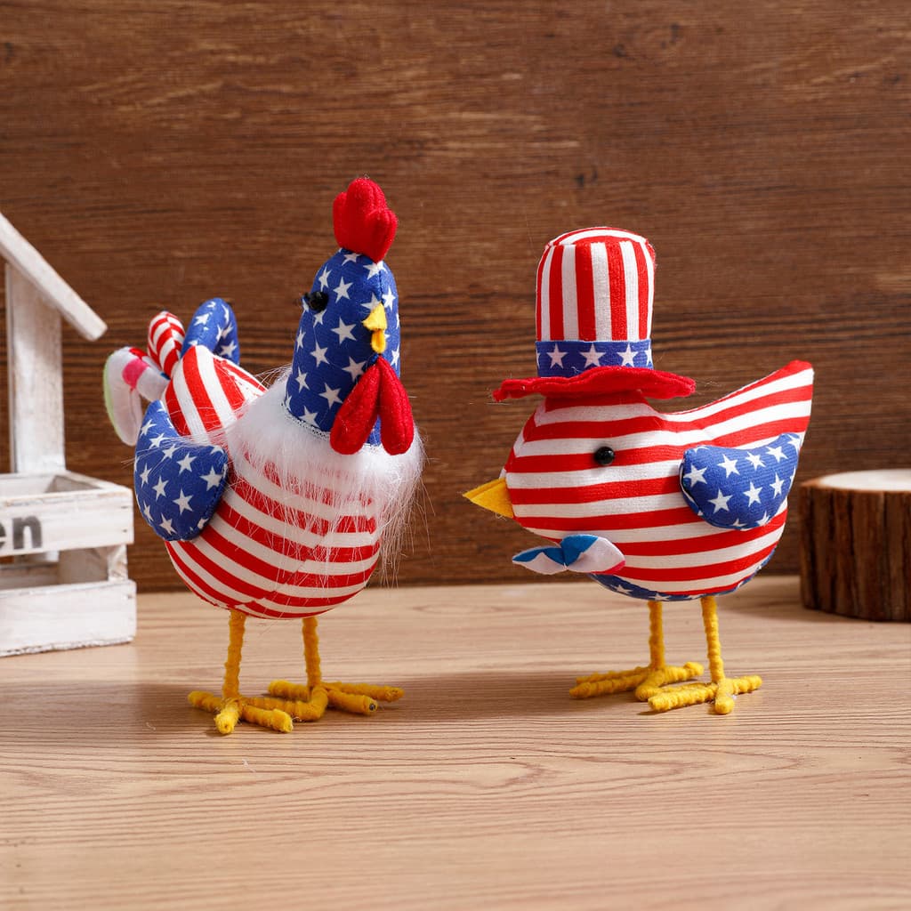 [Estoque pronto] Dia independente peru boneca cena layout adereços decoração ornamentos suprimentos de brinquedo layout