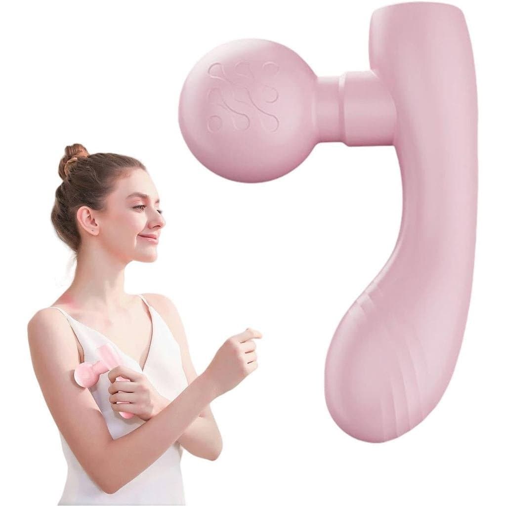 Massageador de Percussão, Massageador Muscular de Percussão, Dispositivo Silencioso de Dupla Cabeça, Ferramenta de Cuida