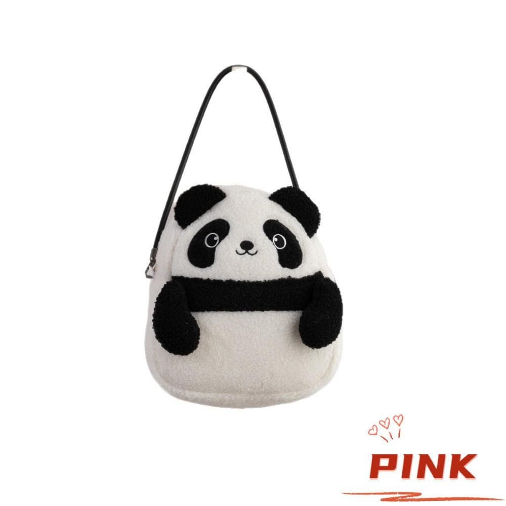 PINK1 Bolsa De Pelúcia , Ombro De Grande Capacidade Para Lazer Versátil Axilas De Coelho Ursinho Fofo