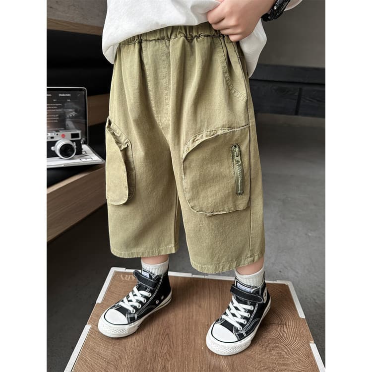 Meninos calças de verão 2026 novo estilo crianças roupas de verão calças casuais finas do bebê meninos calças cortadas s