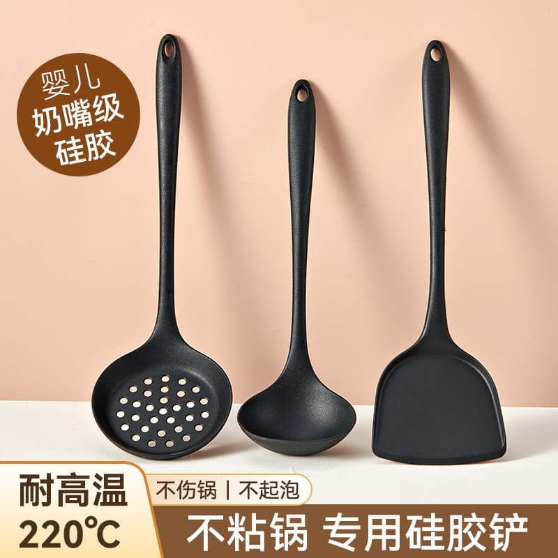 Espátula de silicone antiaderente, espátula especial, resistente a altas temperaturas, conjunto de espátula de silicone,