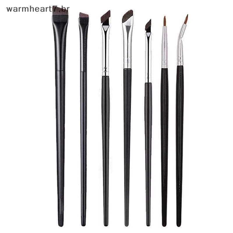 Pincéis De Maquiagem Para Contorno De Sobrancelha , Pincel Profissional Super Fino , Delineador Angular , Ferramentas BR