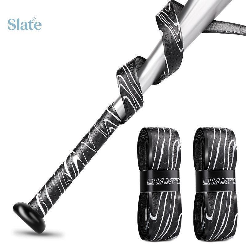 Slate Baseball Bat Grip Tapes Premium Antiderrapante Textura À Prova D'água Para Entusiastas De Softball Treinamento Ao