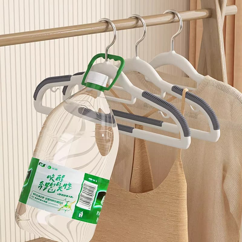 Anti-deslizamento anti-ombro canto cabide de roupas cabide de roupas domésticas cabide de proteção especial guarda-roupa