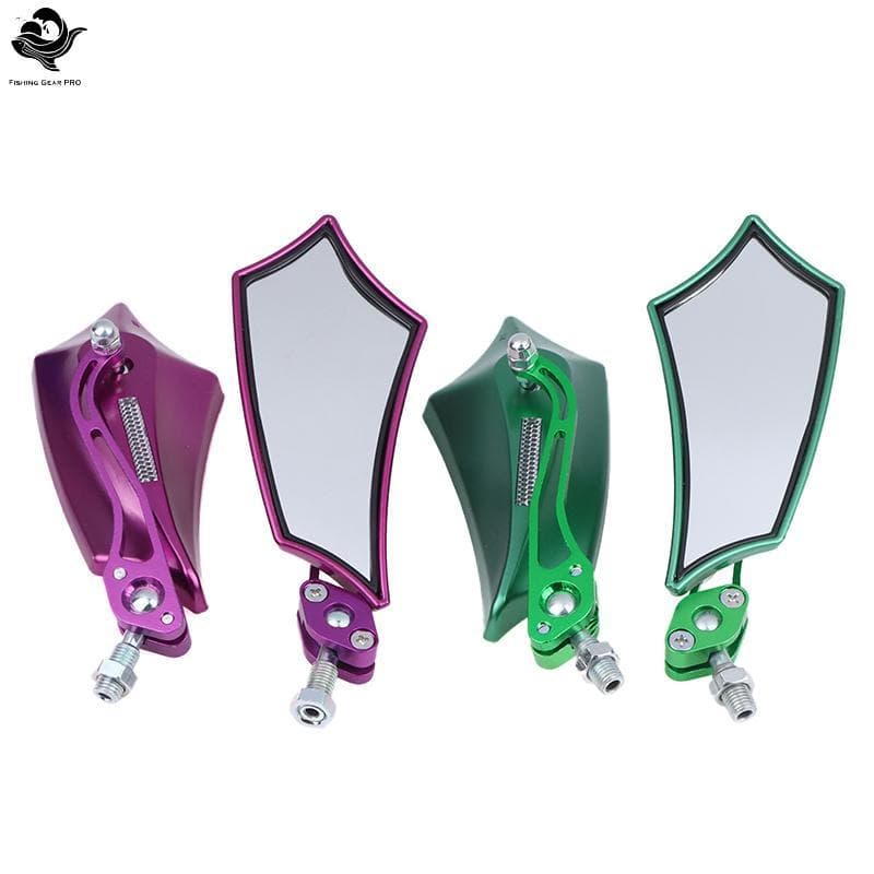 PFG Universal Motocicleta Moto Bicicleta Retrovisor Lateral Scooter ATV Espelhos Retrovisores Retrofit Decorações FG