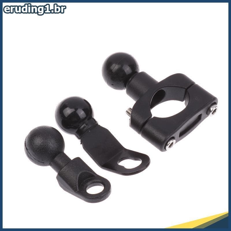 erudi 1 Conjunto De Braçadeira De Bola De 2.3 Cm Braet Para Suporte De Telefone De Moto PJ10/PJ13/PJ18 Kit De Base De Mo