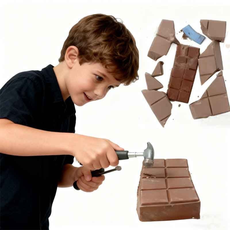 Escavação de brinquedos de gesso arqueológicos brinquedos infantis Chocolate fufusquishy descompressão ventilação brinqu
