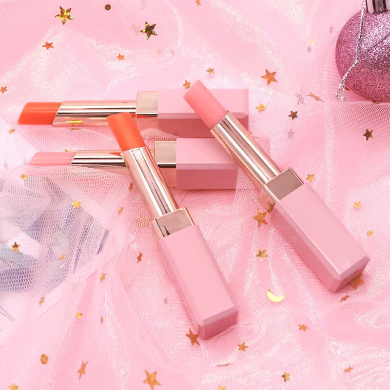 [Estoque pronto] HOJO Volumizing Color Changing Lip Balm Feminino Hidratante Hidratante Batom Hidratante Não É Fácil de