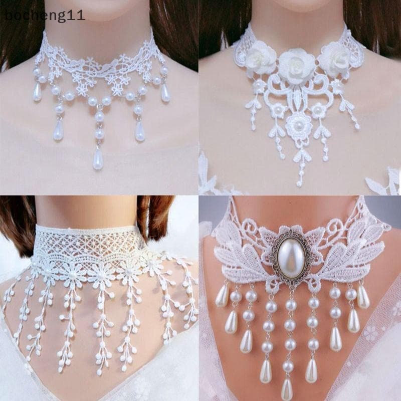 bo Vintag Clássico Gótico Tatuagem Renda Gargantilha Para Mulheres Bla Cristal Pingente Charme Nelaces Boho Jóias Presen